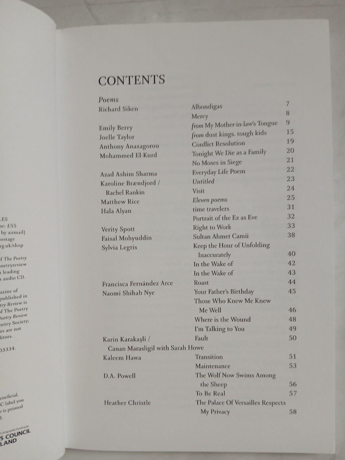 The Poetry Review Set Of 3 1st 2024 Paperback Mixed Authors The Poetry Society