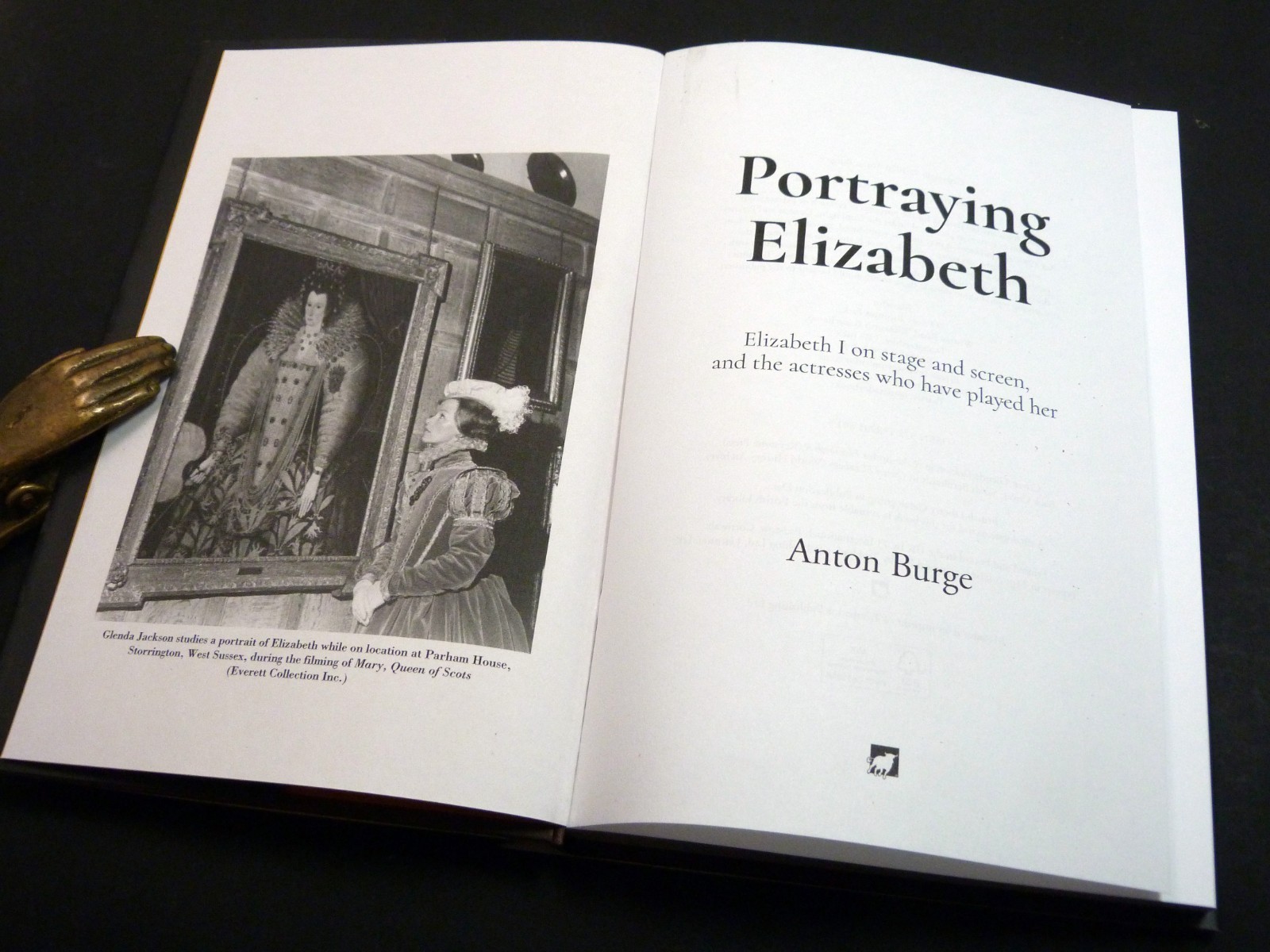 ANTON BURGE Portraying Elizabeth I on Stage & Screen, actresses… 1st HB 2020
