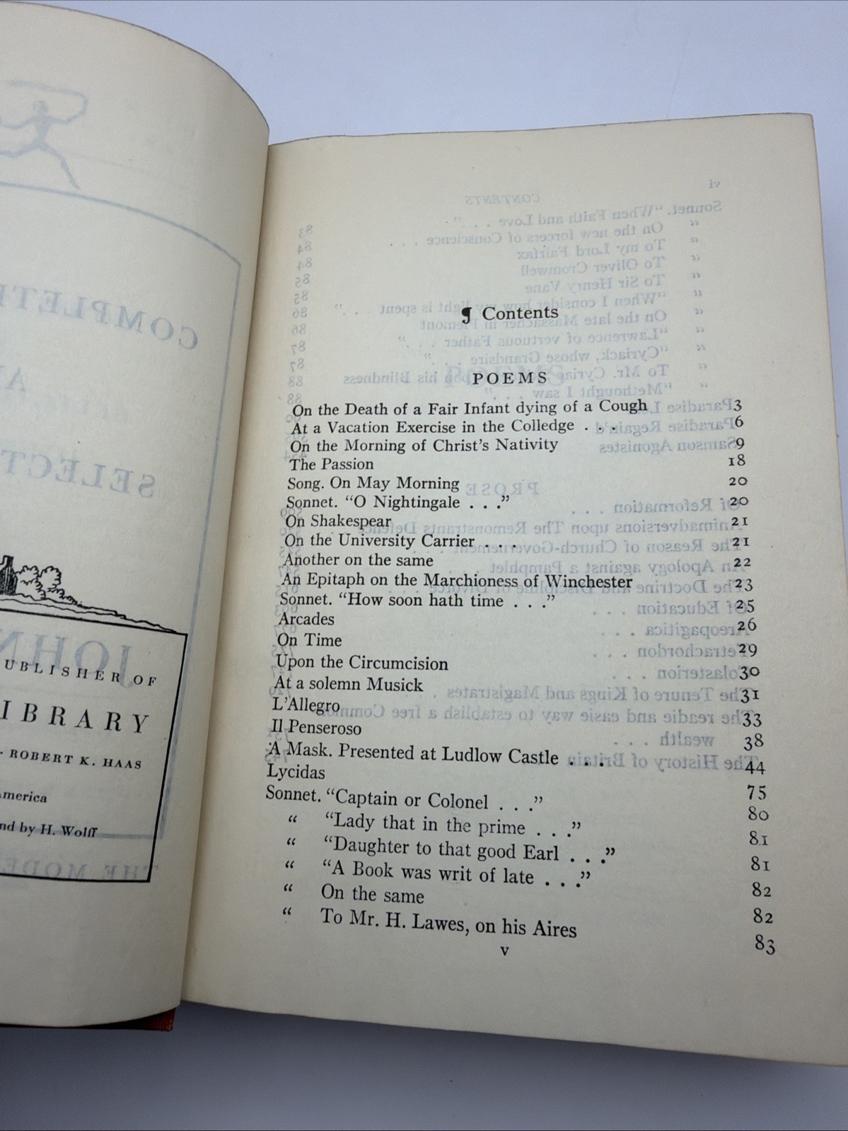 Complete Poetry and Selected Prose of John Milton Modern Library
