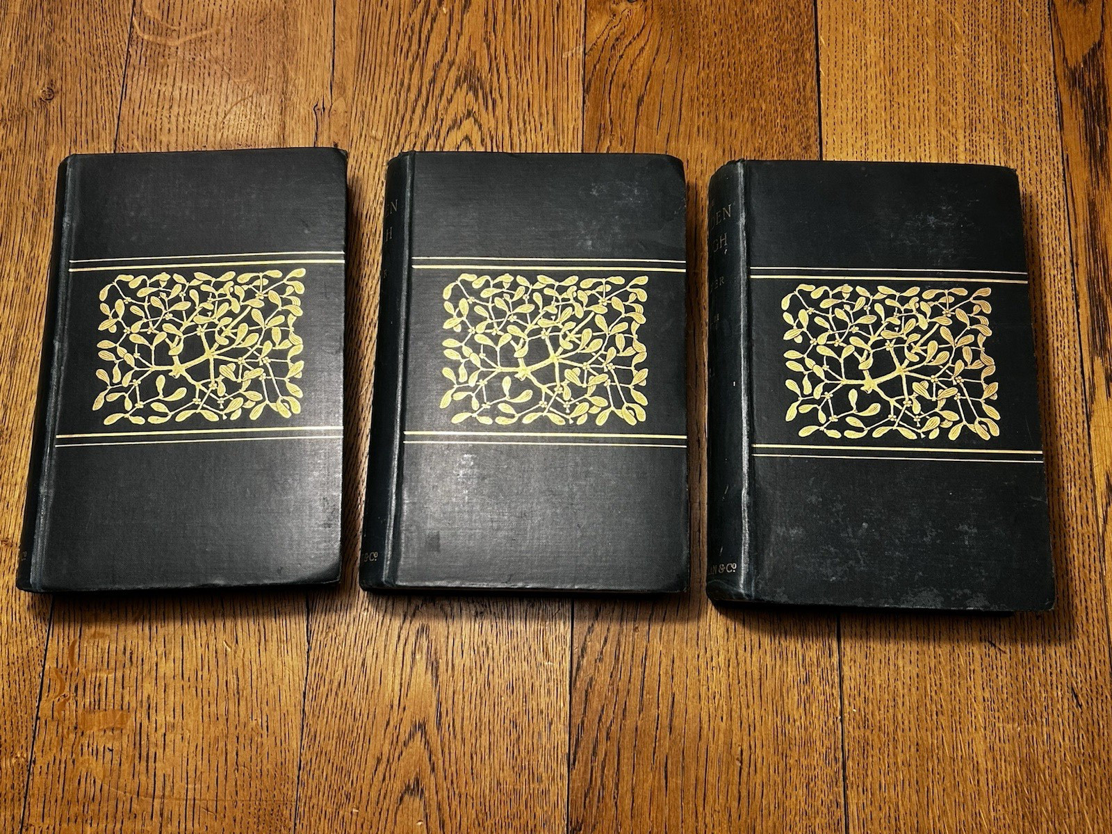 1900 The Golden Bough: A Study in Magic and Religion – J.G. Frazer – 2nd EDITION