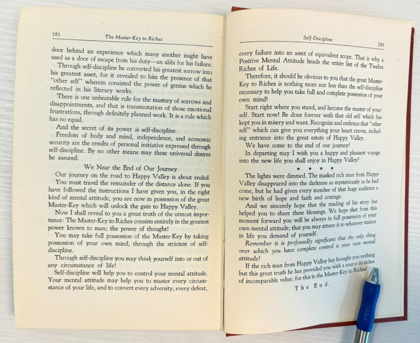 Master Key to Riches Napoleon Hill 1945 First Edition SIGNED Bookplate Willing
