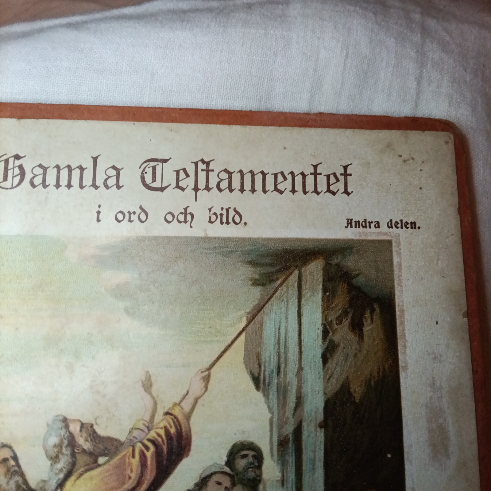 Gamla Testamentet Book Early 1900’s Hardcover Book