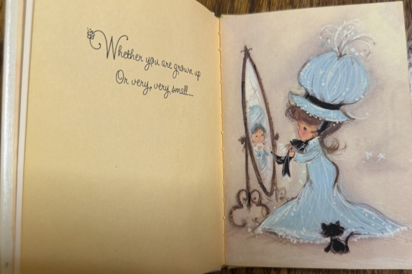 HALLMARK Little Book 1972 A BIRTHDAY IS A HAPPY DAY – WALLEY – BIGGERSTAFF Vtg
