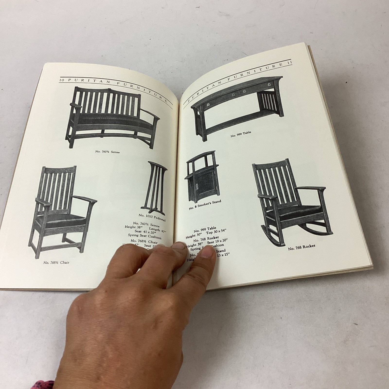 Lot Of Vintage Furniture Books And Catalogs – Clock Guide, Furniture Price List