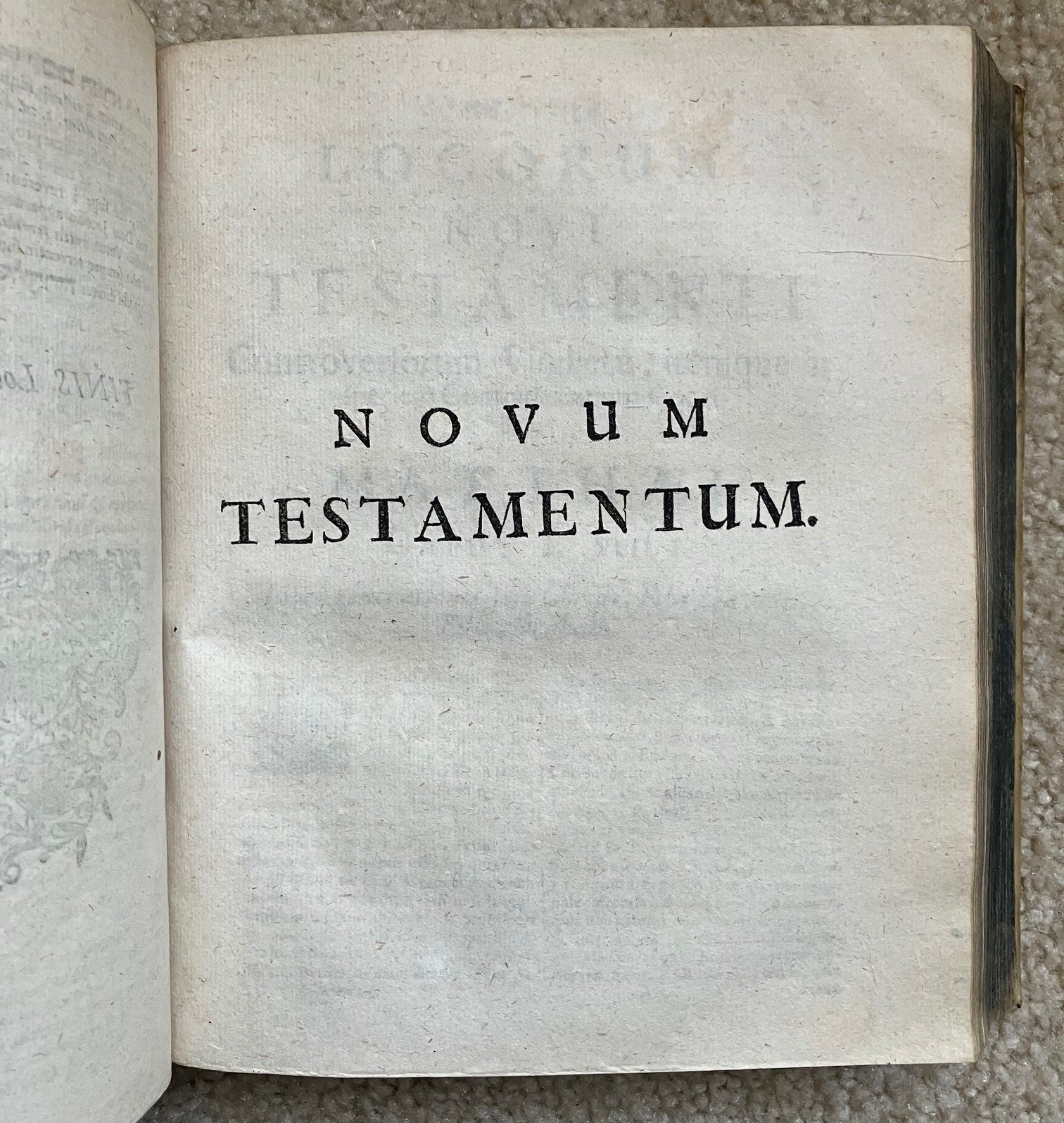1698 LUX IN TENEBRIS (LIGHT IN DARKNESS) Old & New Testament by Nicolaus Arnoldi