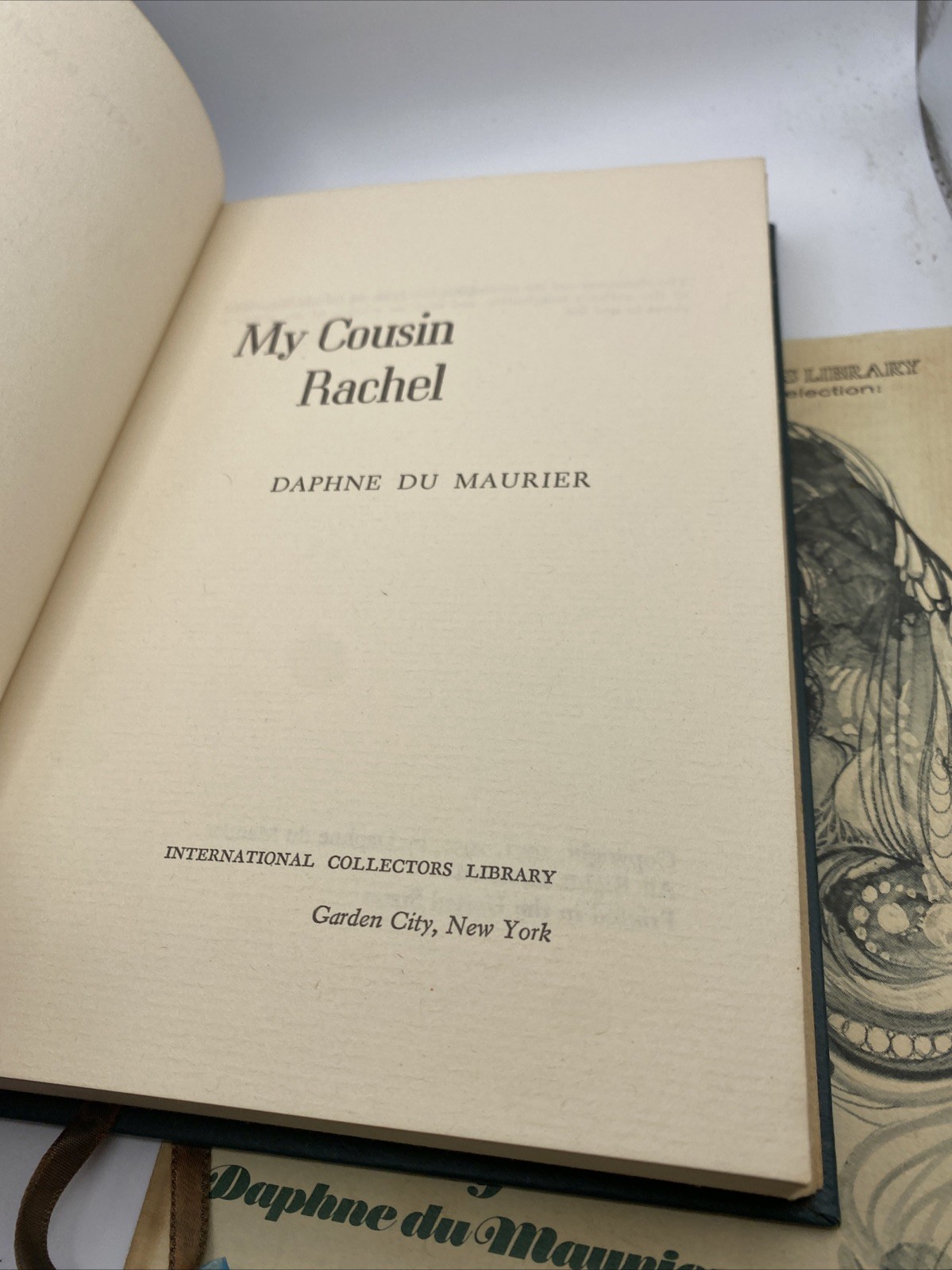 My Cousin Rachel by Daphne Du Maurier 1952, Int’l Collectors Library HC