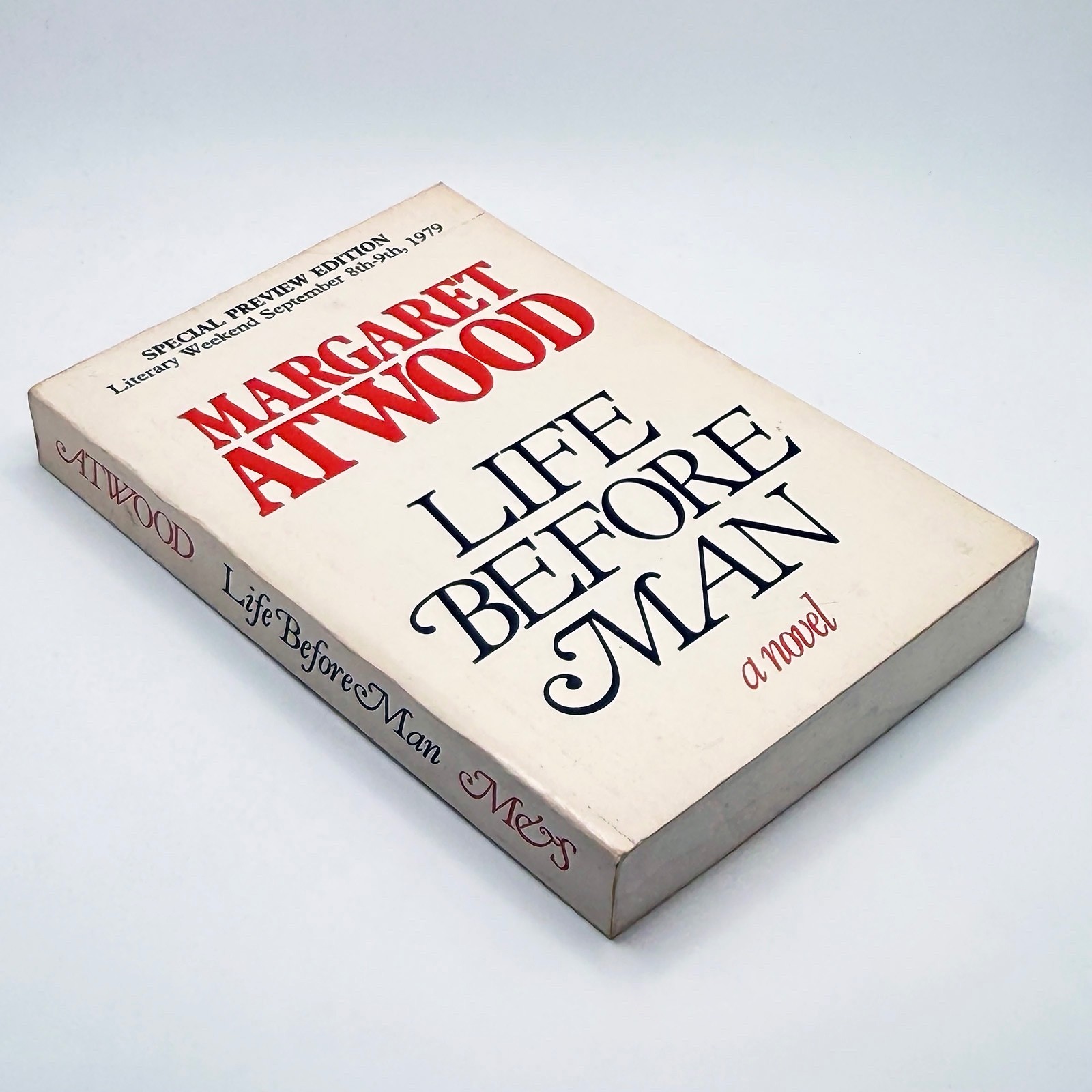 SIGNED Margaret Atwood Life Before Man – Preview Ed ARC 1979 M&S, McClelland