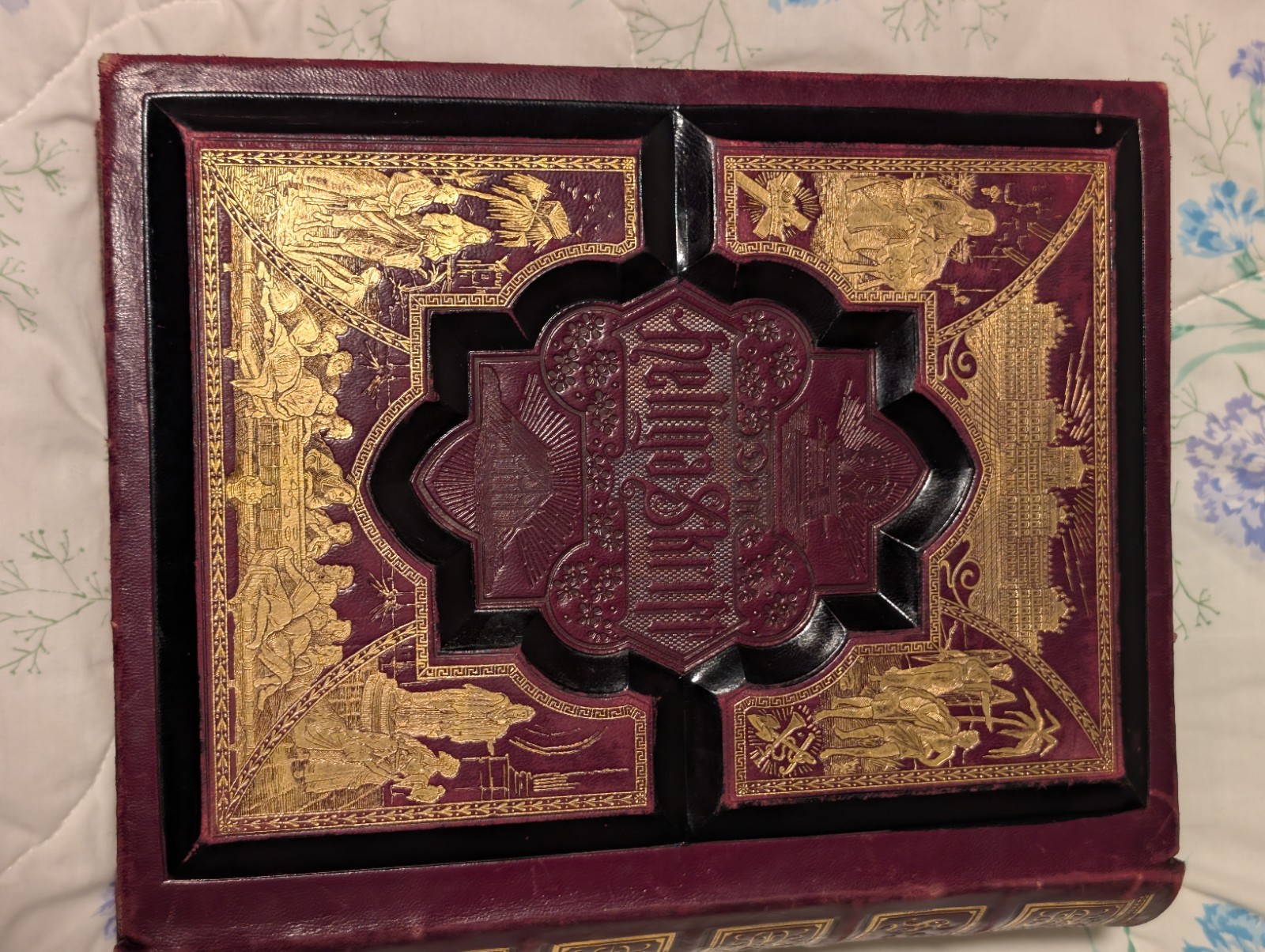 Rare Swedish Illustrated Bible–Den Heliga Skrift, 1880s H. M. Melin/Gustave Doré