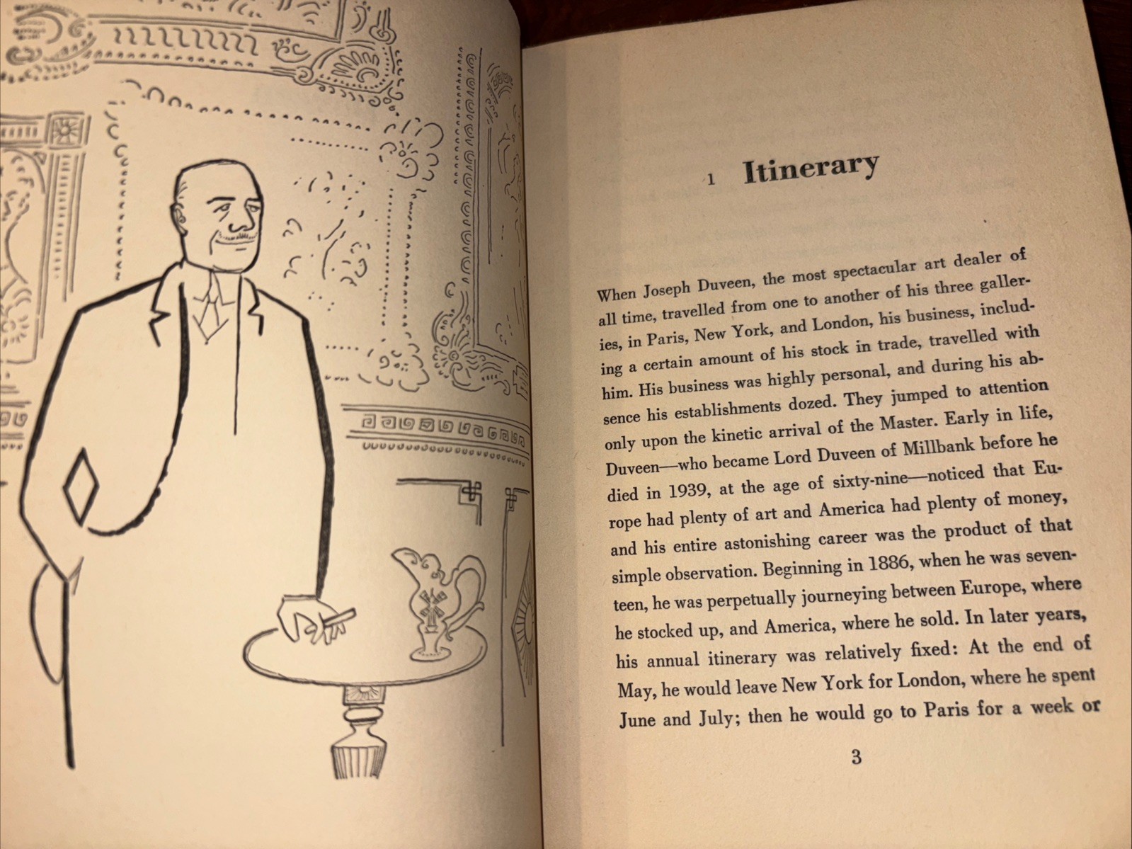 Duveen by S.N. Behrman 1952 1st Print Random House HC / DJ BOMC