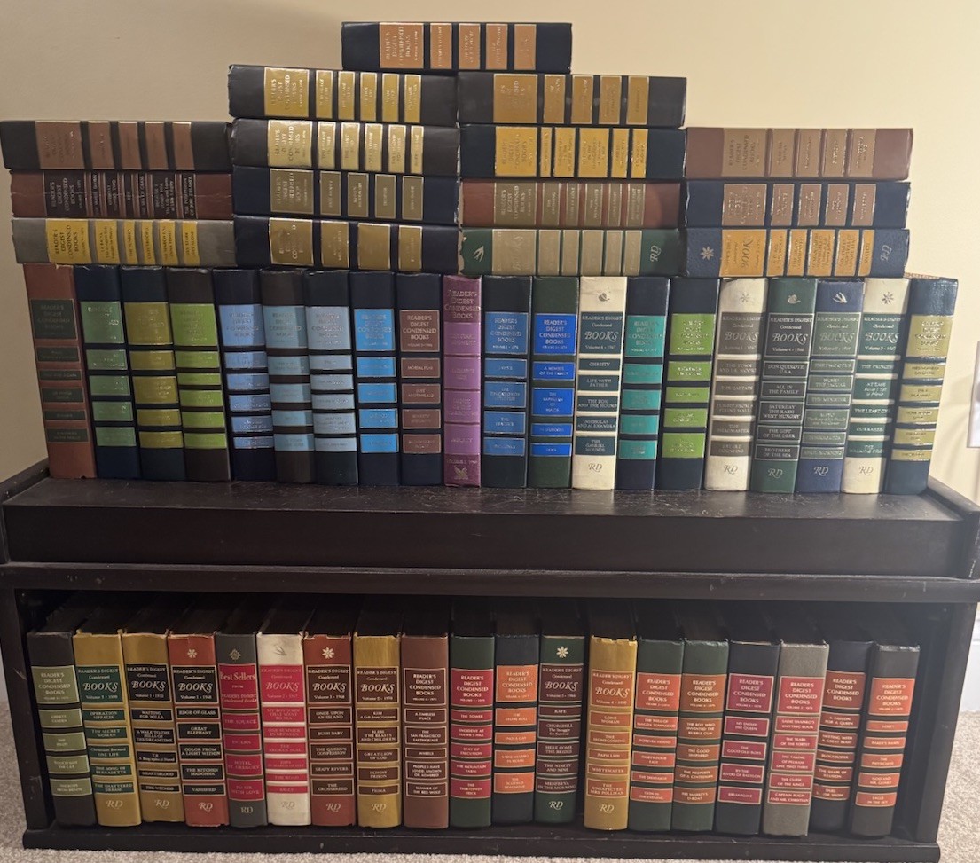 Vintage Decorative Readers Digest Cond. Books-60/70s-Lot of 54