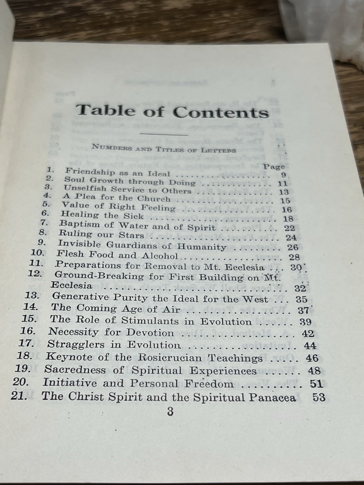 1949 2nd – Letters to Students – Max Heindel / The Rosicrucian Fellowship / Fine
