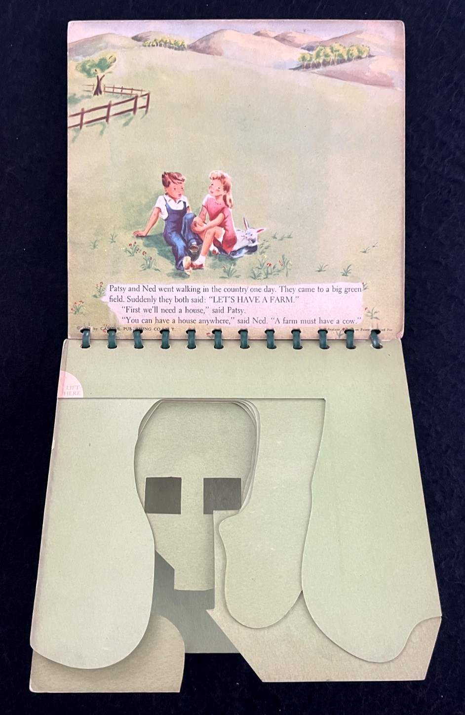 LET’S HAVE A FARM ~ HC children’s Build-Up Board Book, Capitol Publ. Jeff Victor