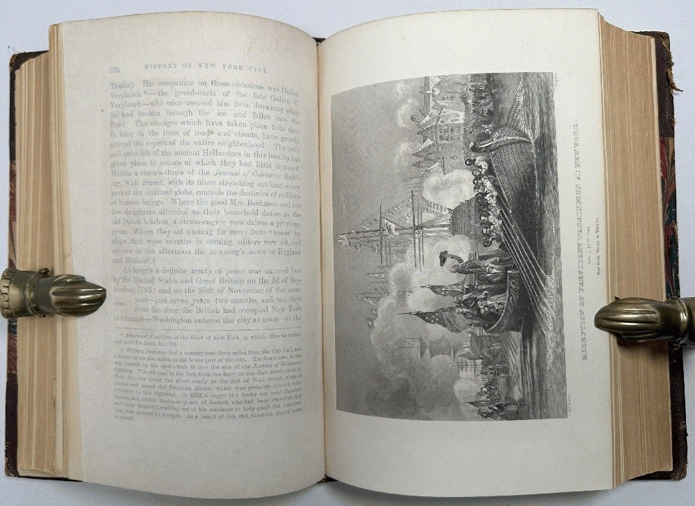 History of New York City from the Discovery to the Present Day.