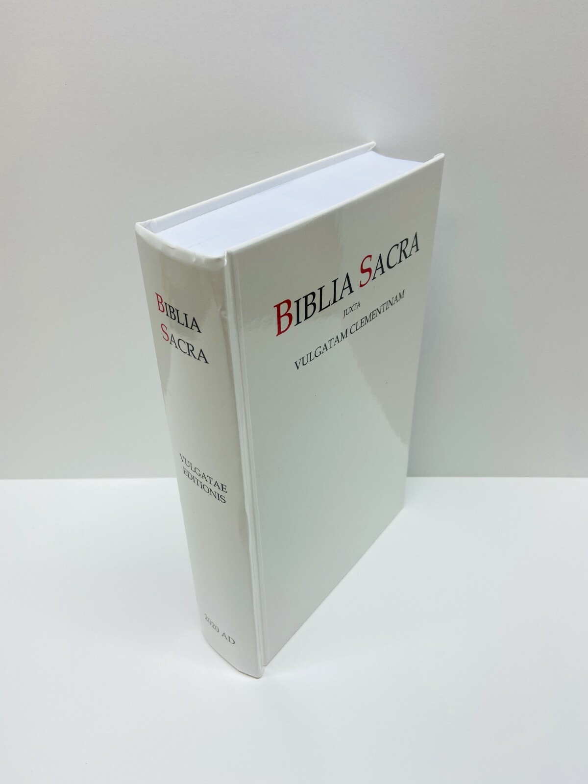 Biblia Sacra Vulgate Edition Hardcover Standard Size Clementine Vulgate Catholic
