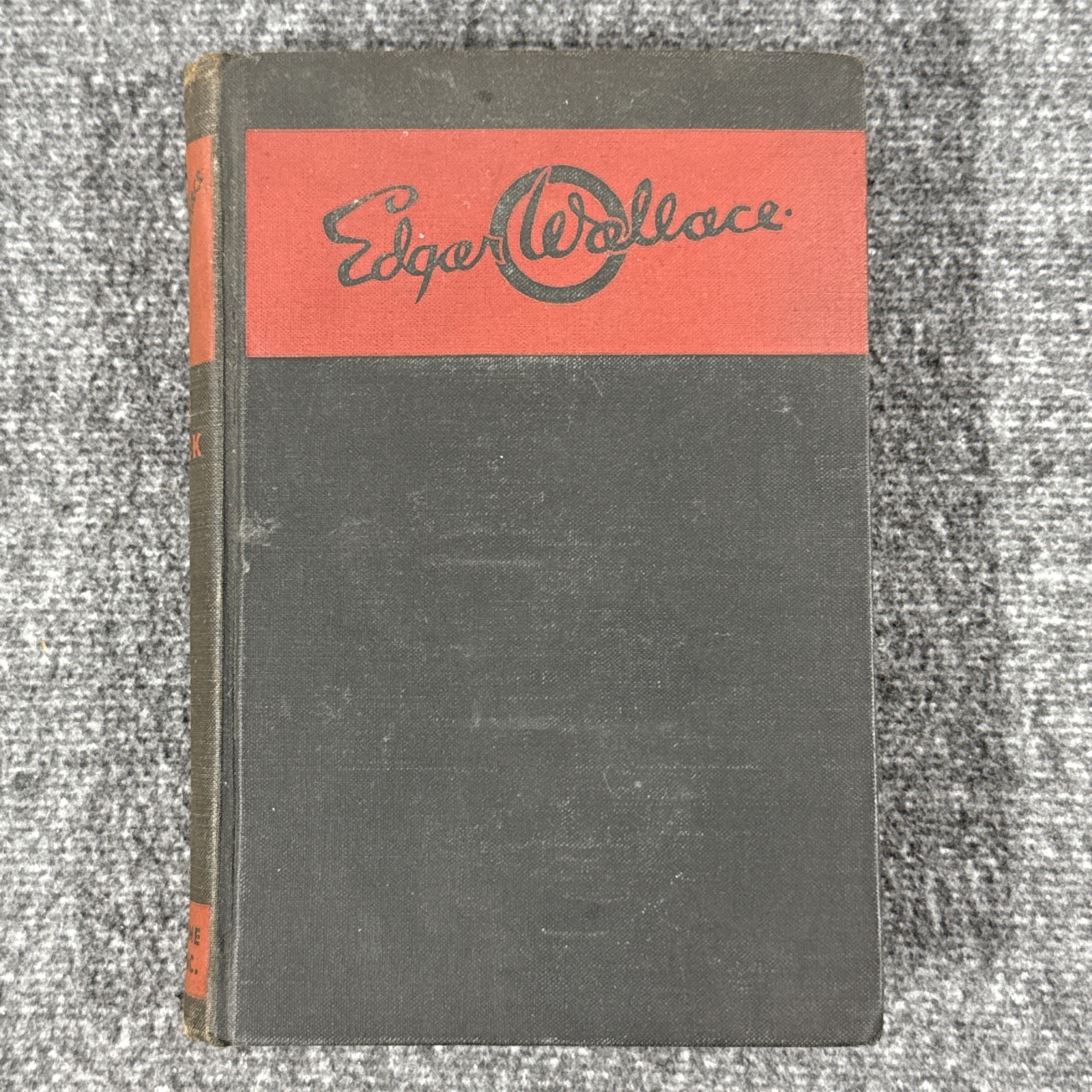 Vintage Edgar Wallace Lot of 5 Mystery Thriller Hardcover Books