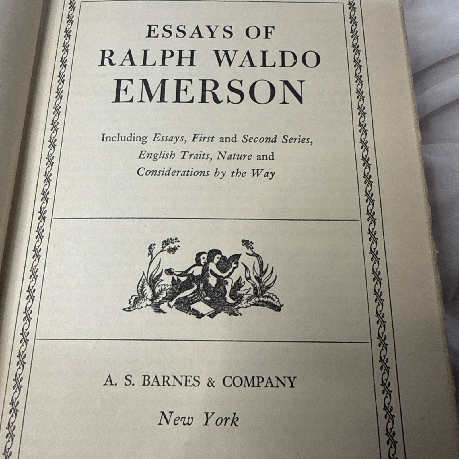 Emerson’s Essays Darwin Ben Franklin LOT Hardcover Art Type Edition Vintage 3
