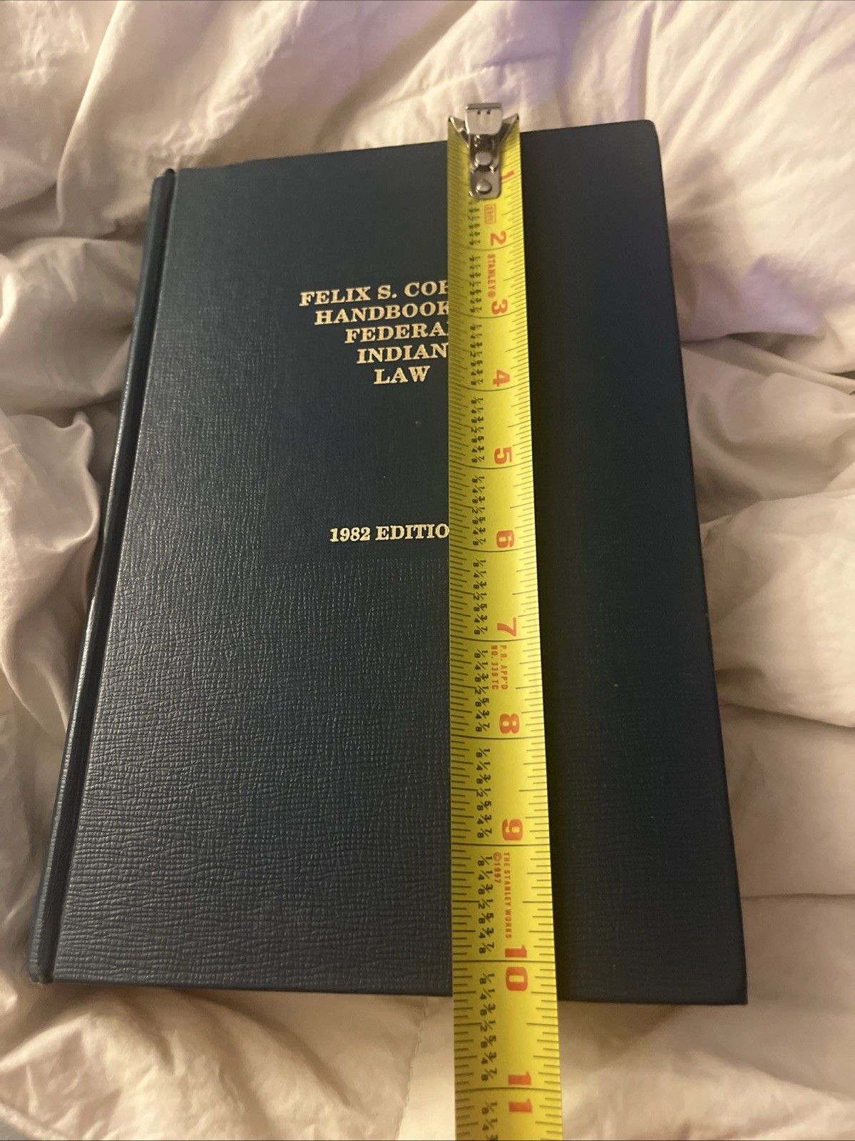Felix S Cohens Handbook of Federal Indian Law 1982 Edition Hardcover Michie