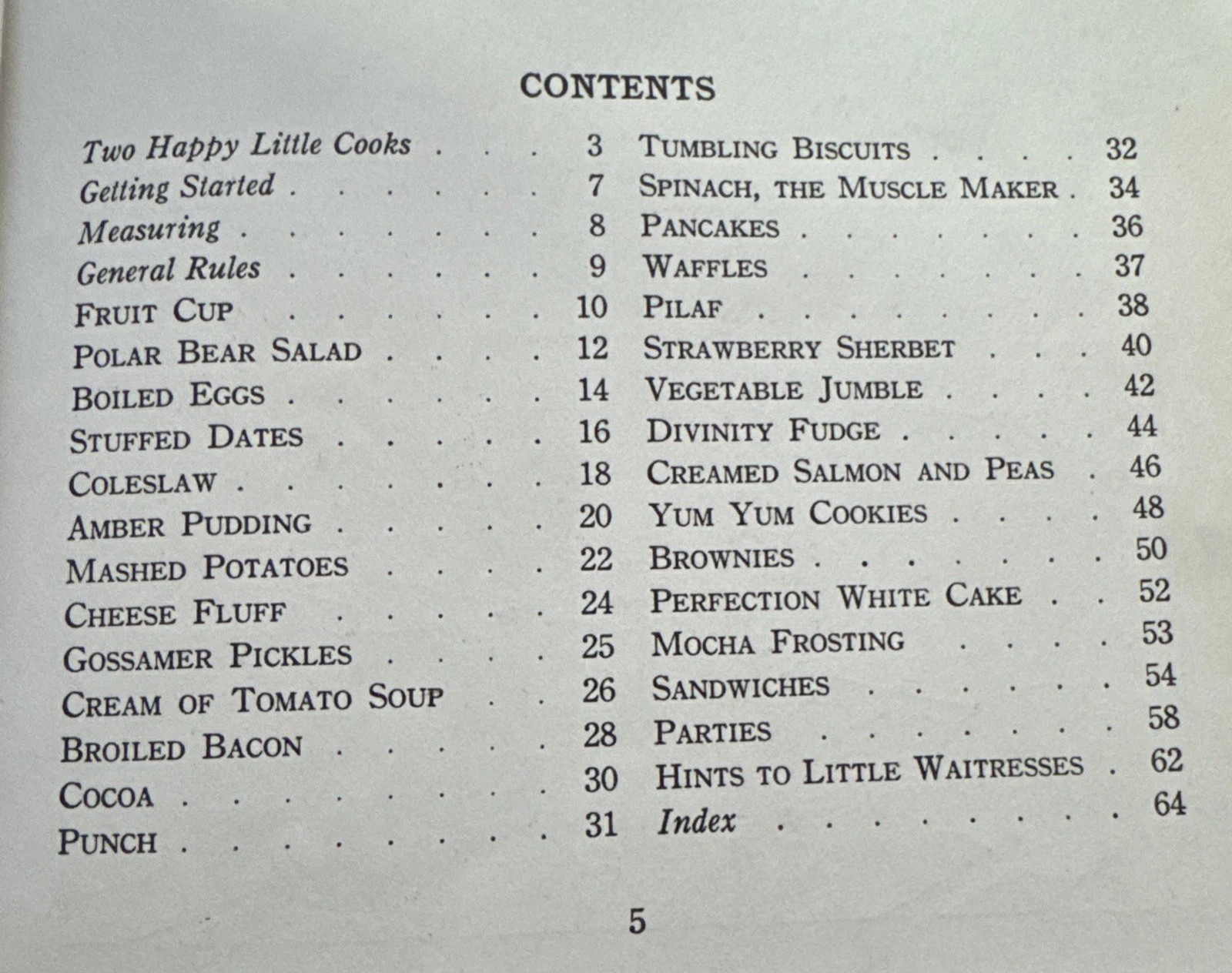 Vintage 1934 Jolly Times Children’s Cook Book Clarence Biers Illustrated HC