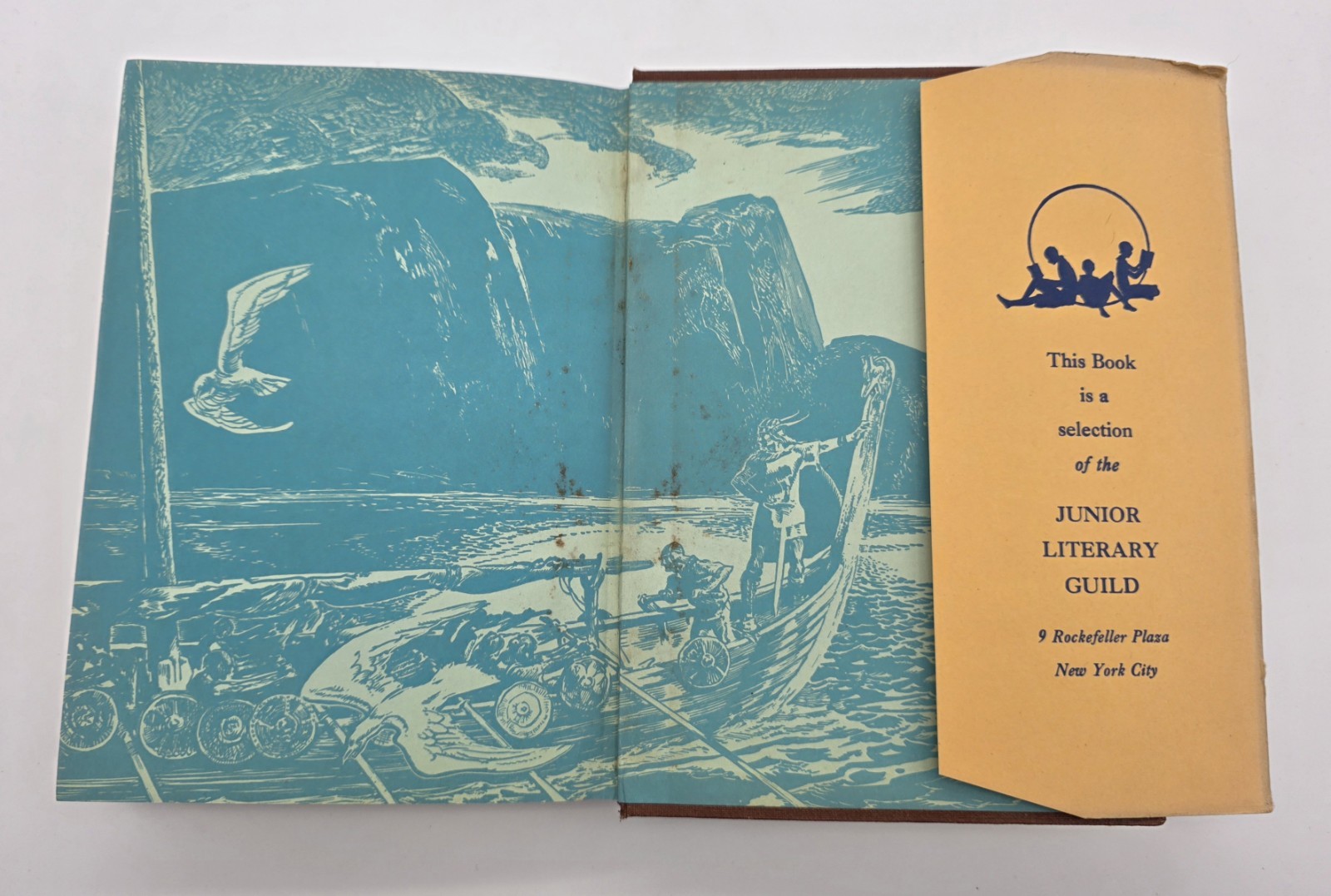 VTG Thord Firetooth Junior Literary Guild Hardcover Book 1937 Illustrated