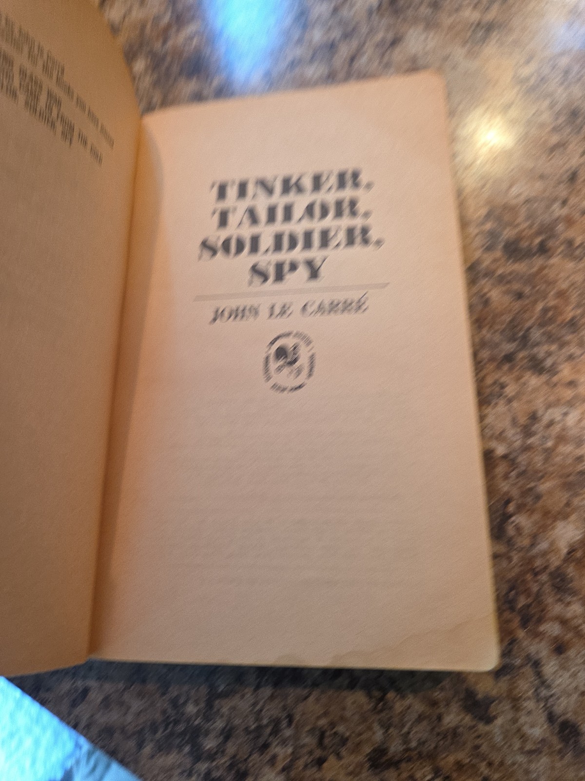 Tinker Tailor Soldier Spy & The Spy Who Came In John Le Carre Bantam Paperbacks
