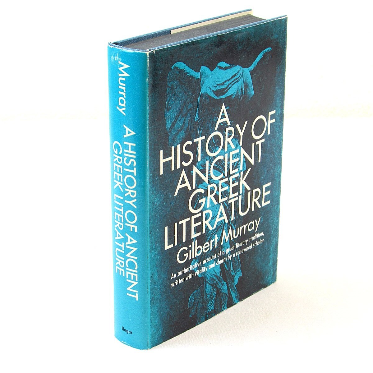 A History of Ancient Greek Literature Gilbert Murray 1967 Ungar HCDJ