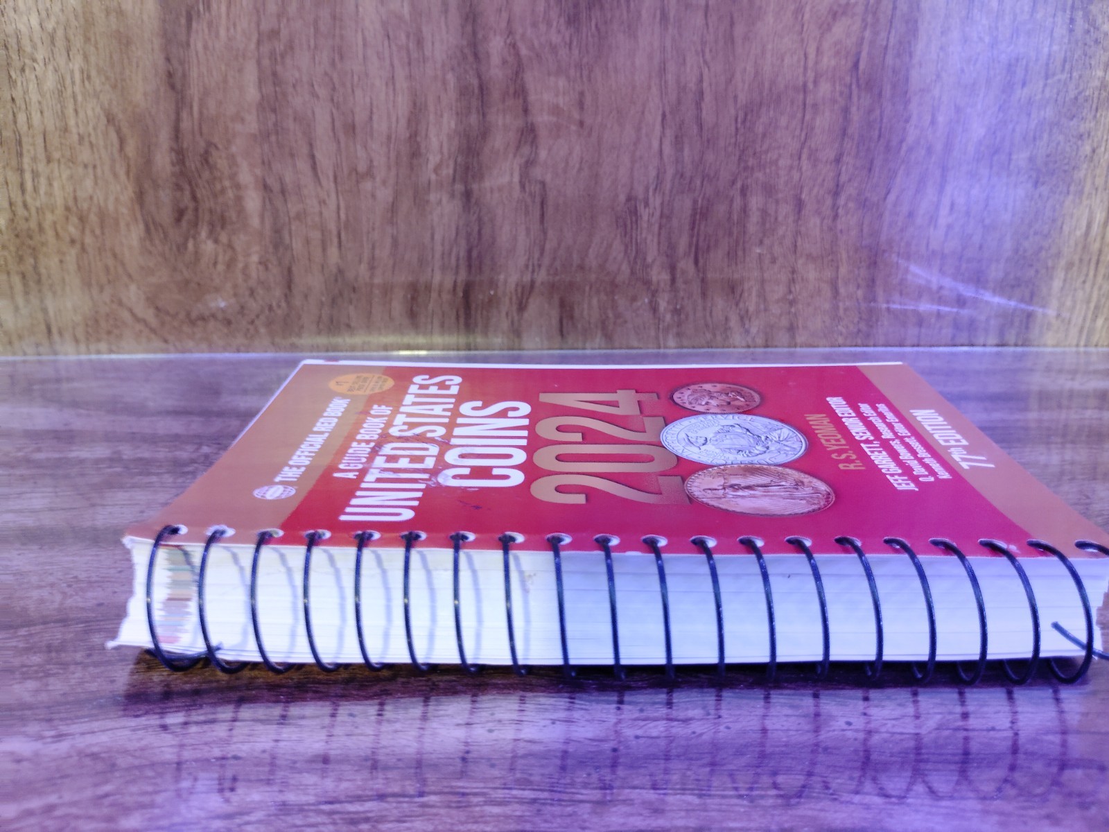2024 Official Red Book US Coins 77th Edition Spiral Whitman Yeoman Garrett Price
