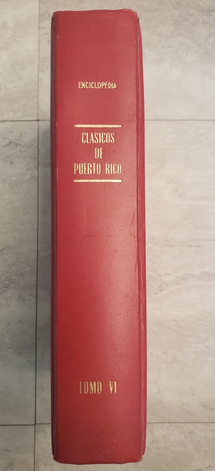 Enciclopedia Clasicos de Puerto Rico Tomo Vl Lucas Moran Arce 1971 VG
