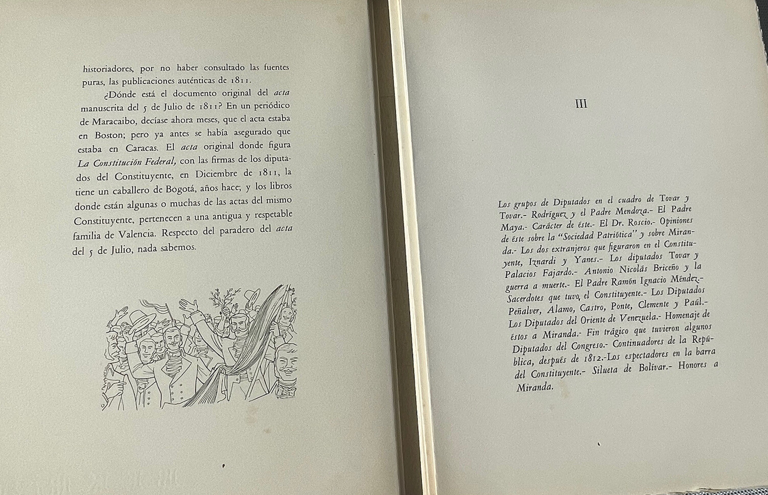 EL 19 DE ABRIL DE 1810 Book Signed ARISTIDES ROJAS luxury edition