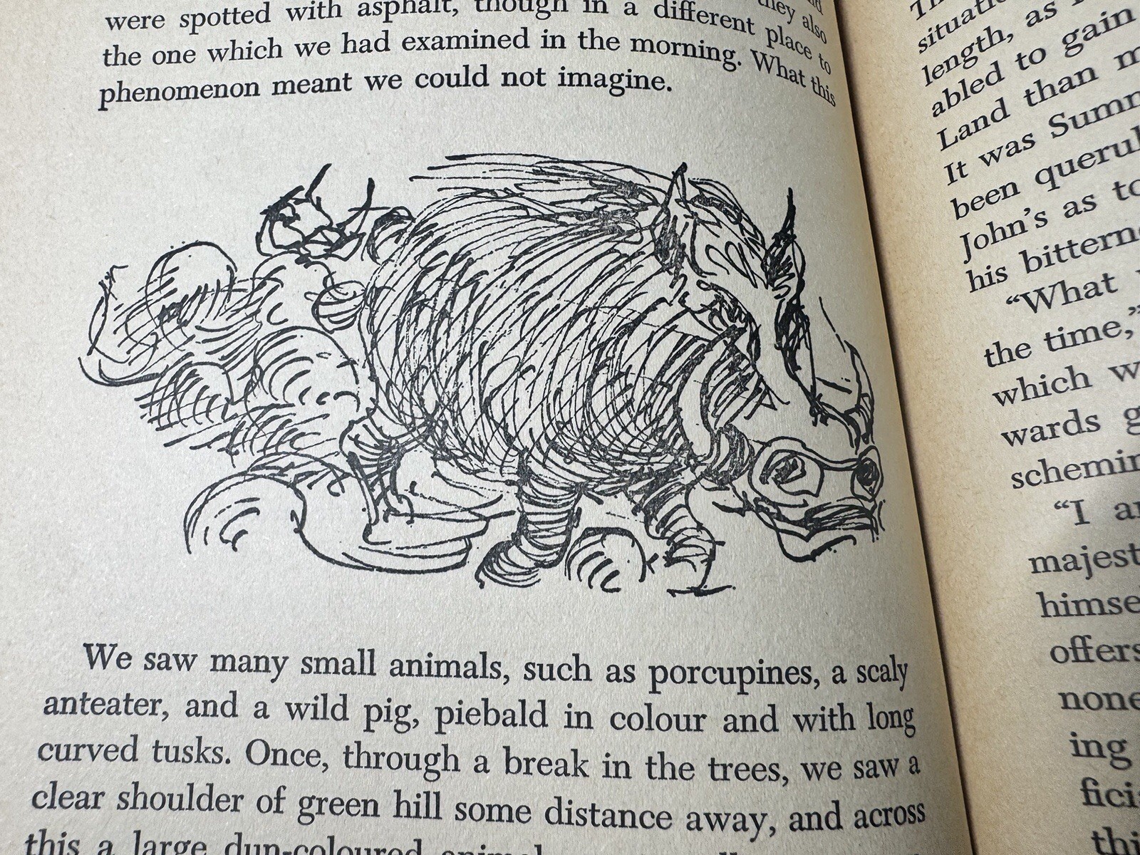 VTG Sir Arthur Conan Doyle The Lost World Dinosaur Looking Glass Library 1959