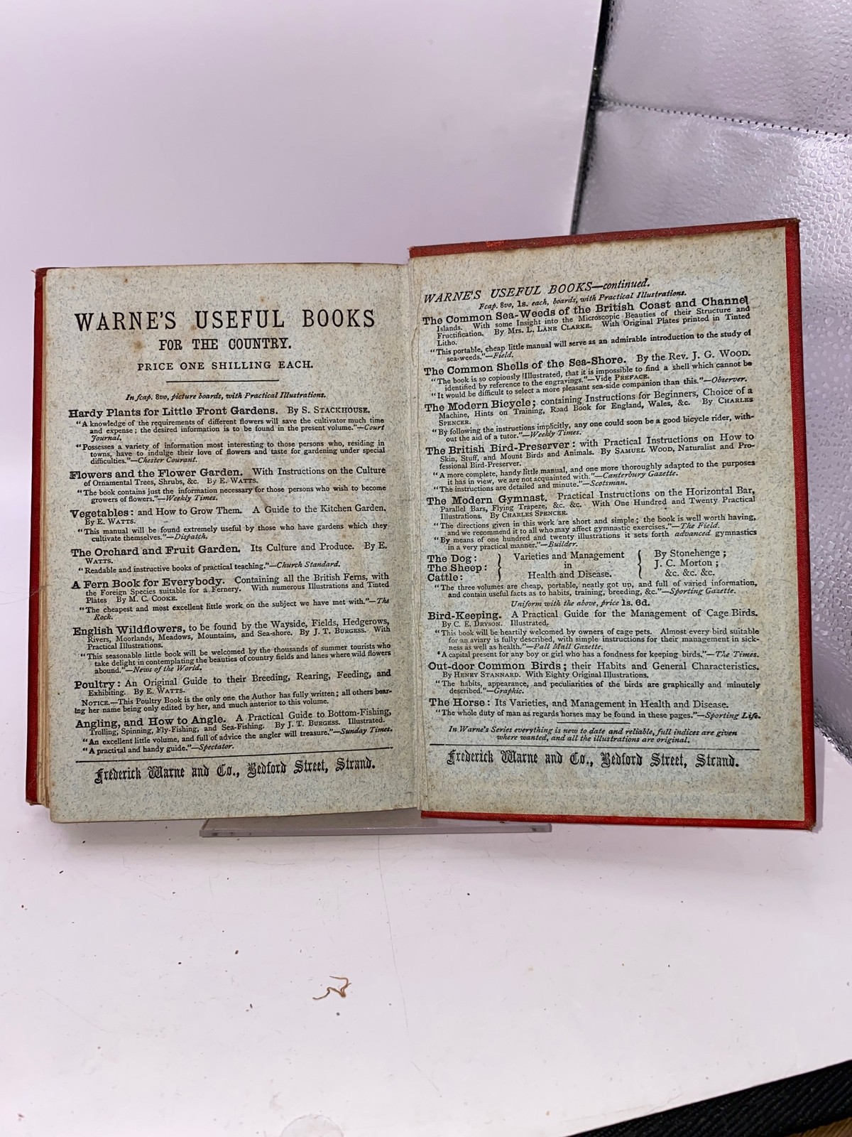 Frederick Warne Book Moods Louisa M Alcott Warnes Star Series Red Cloth Gilt