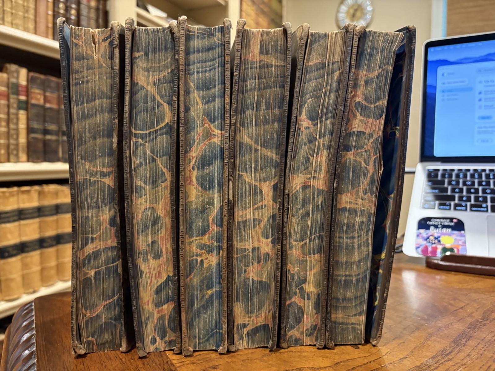 1826 Works of the Late William Robertson D.D. Complete 6 Vol Set Leather History