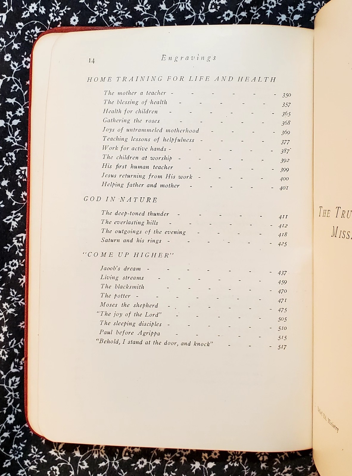 The Ministry of Healing, Ellen G. White, 1909, Faux Leather