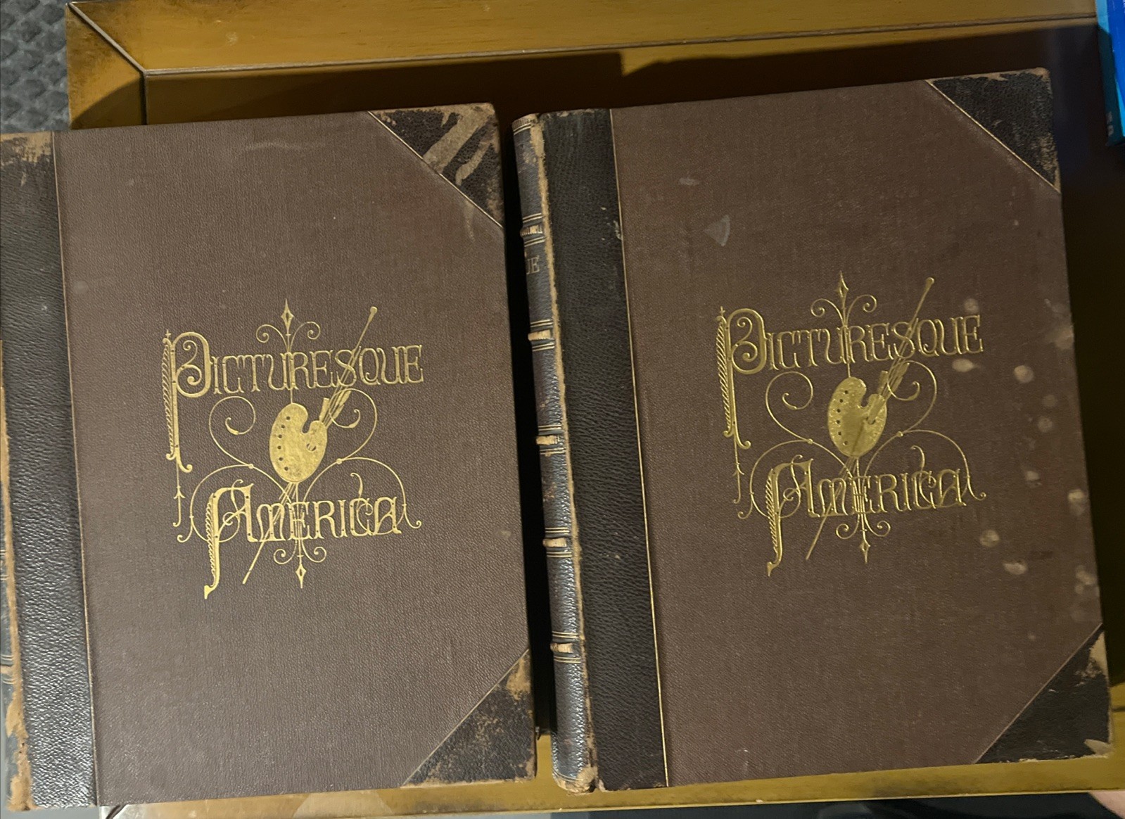 1872 Picturesque America 2 Volume Set