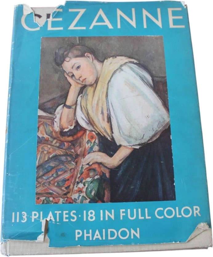 Cézanne Phaidon Art History Book – 113 Plates 18 In Full Color Vintage Hardback