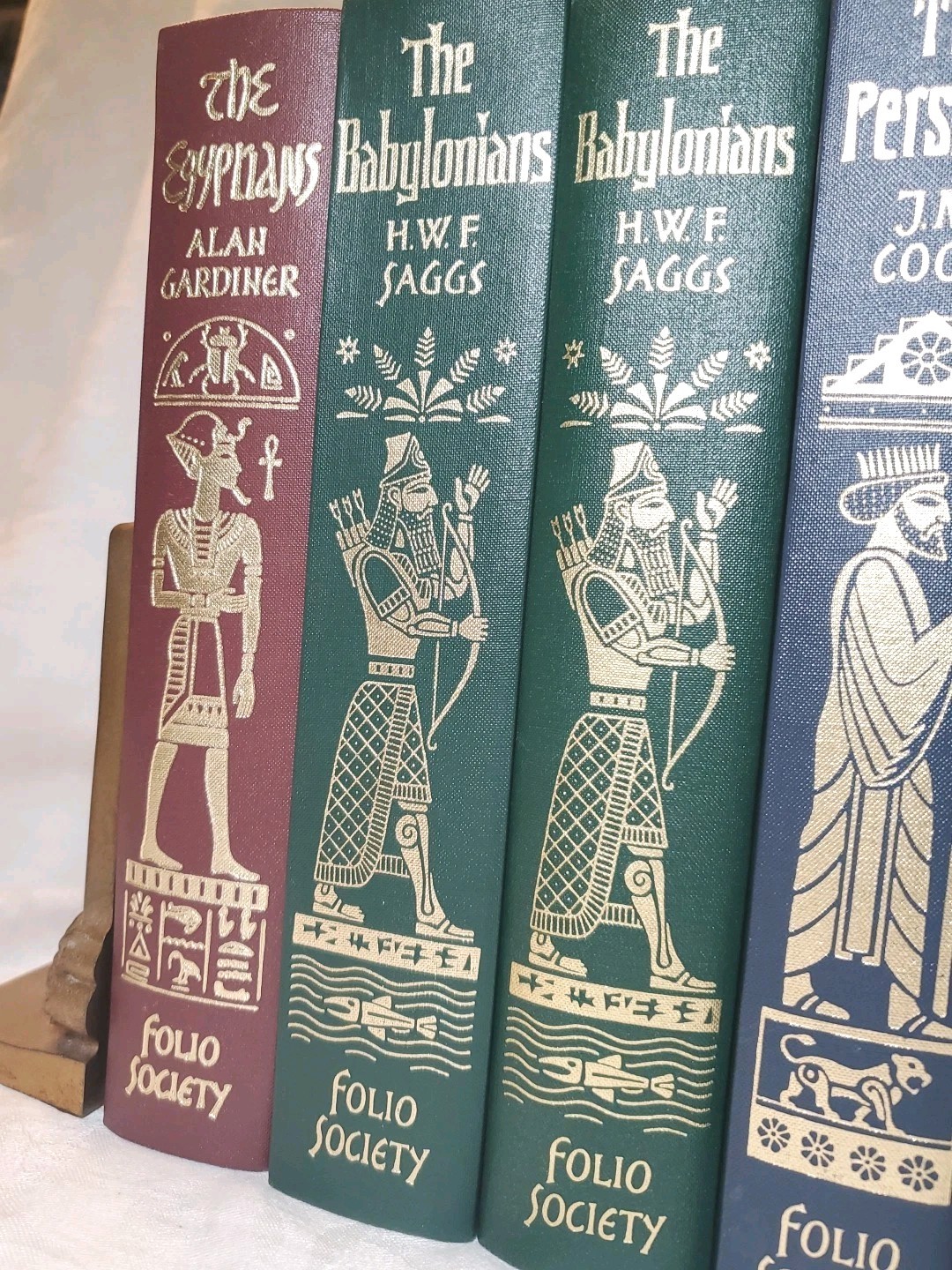 Folio Society Rare 7 Volumes Set History Empires Ancient Near East Latin America