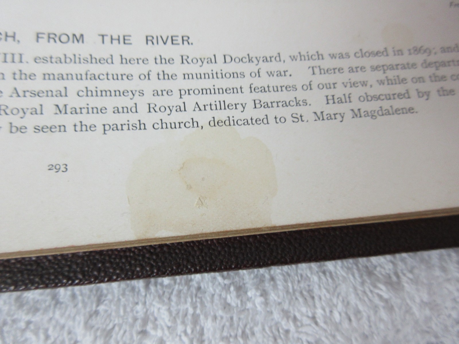 The Queen’s London Antique Hardback 1896, Loose Cover