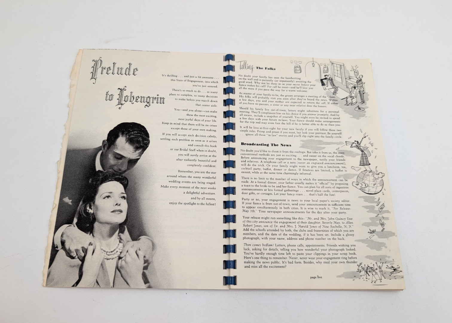 The Brides Book Complete Wdding and Homemaking Etiquette 60s Vintage Midcentury