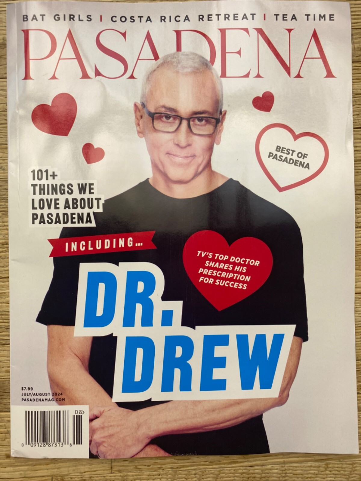 PASADENA MAGAZINE – JULY/AUGUST 2024 dr. Drew – BRAND NEW