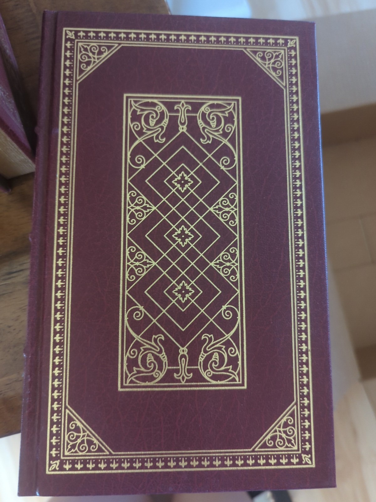 Franklin Library Oxford University Press Gold Pages Red Leather 7 Book Set