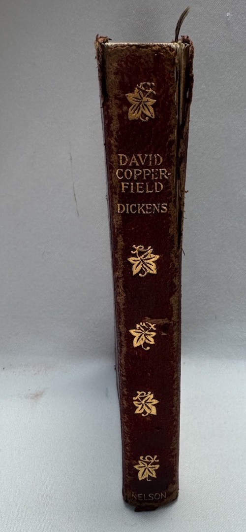 Antique Charles Dickens Book Lot Hard Times & David Copperfield Thomas Nelson