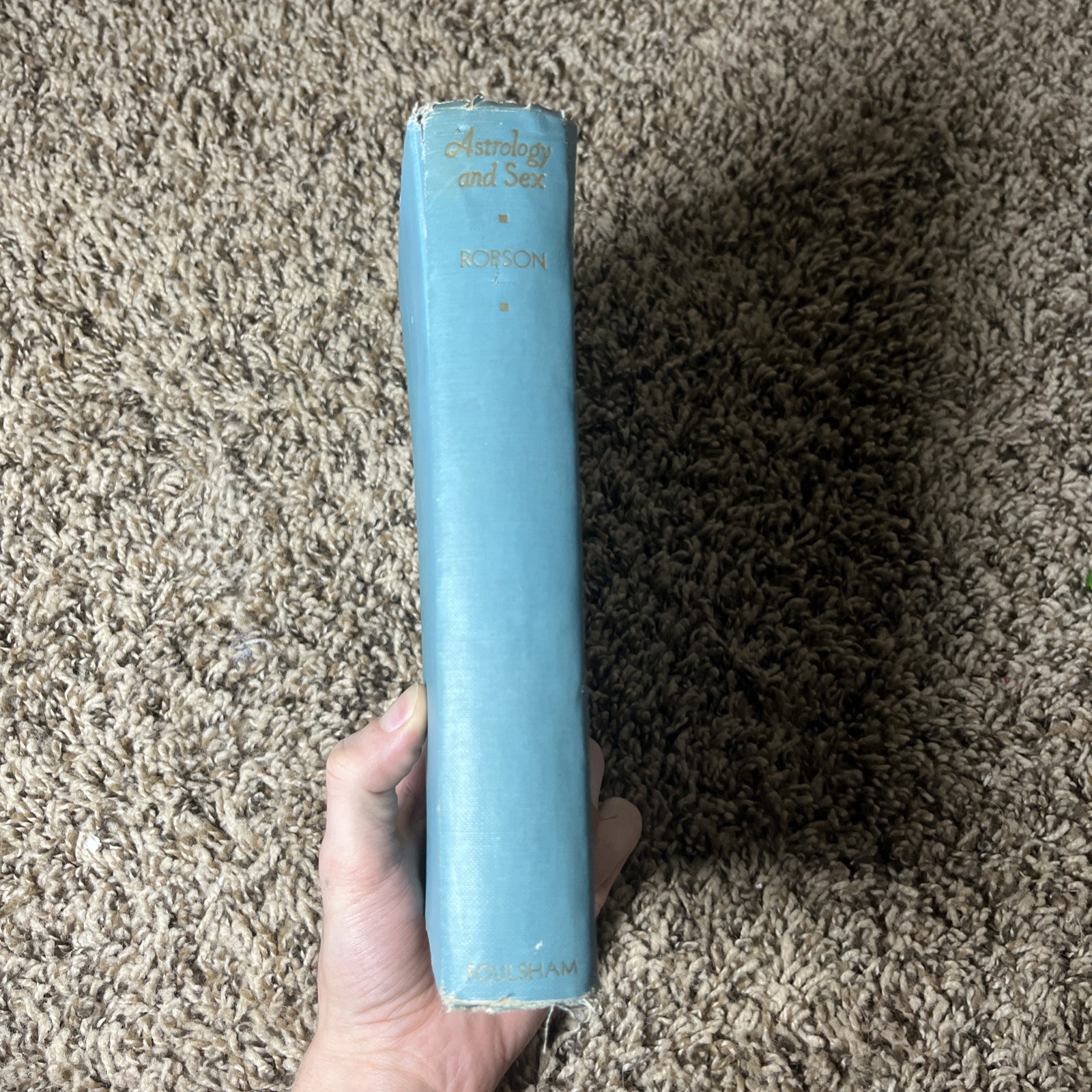 Rare First Edition Astrology And Sex by Vivian F. Robson 1941 Hardcover