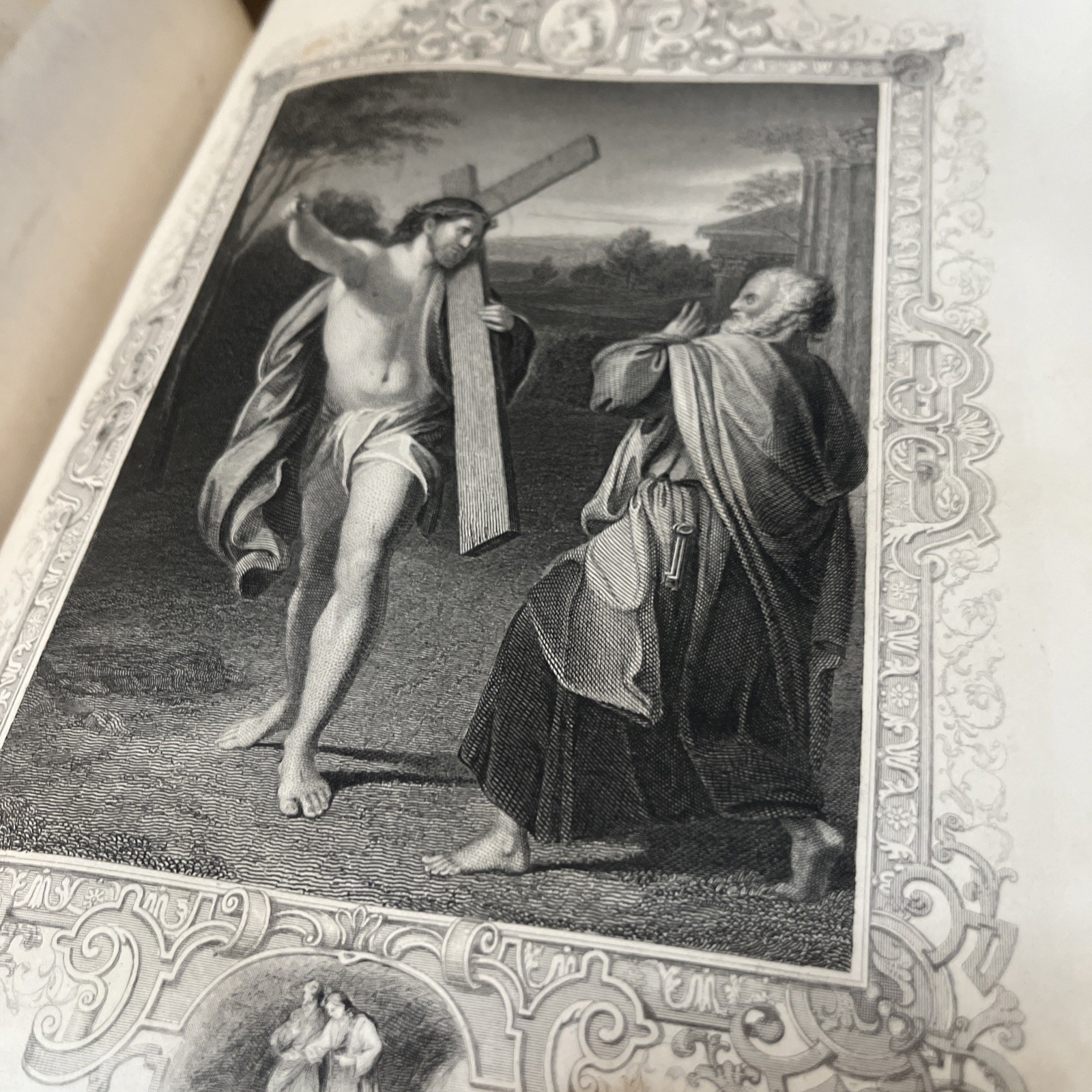 Rare Antique Bible Based Book Life Of Jesus Christ 1851-1855 London & New York