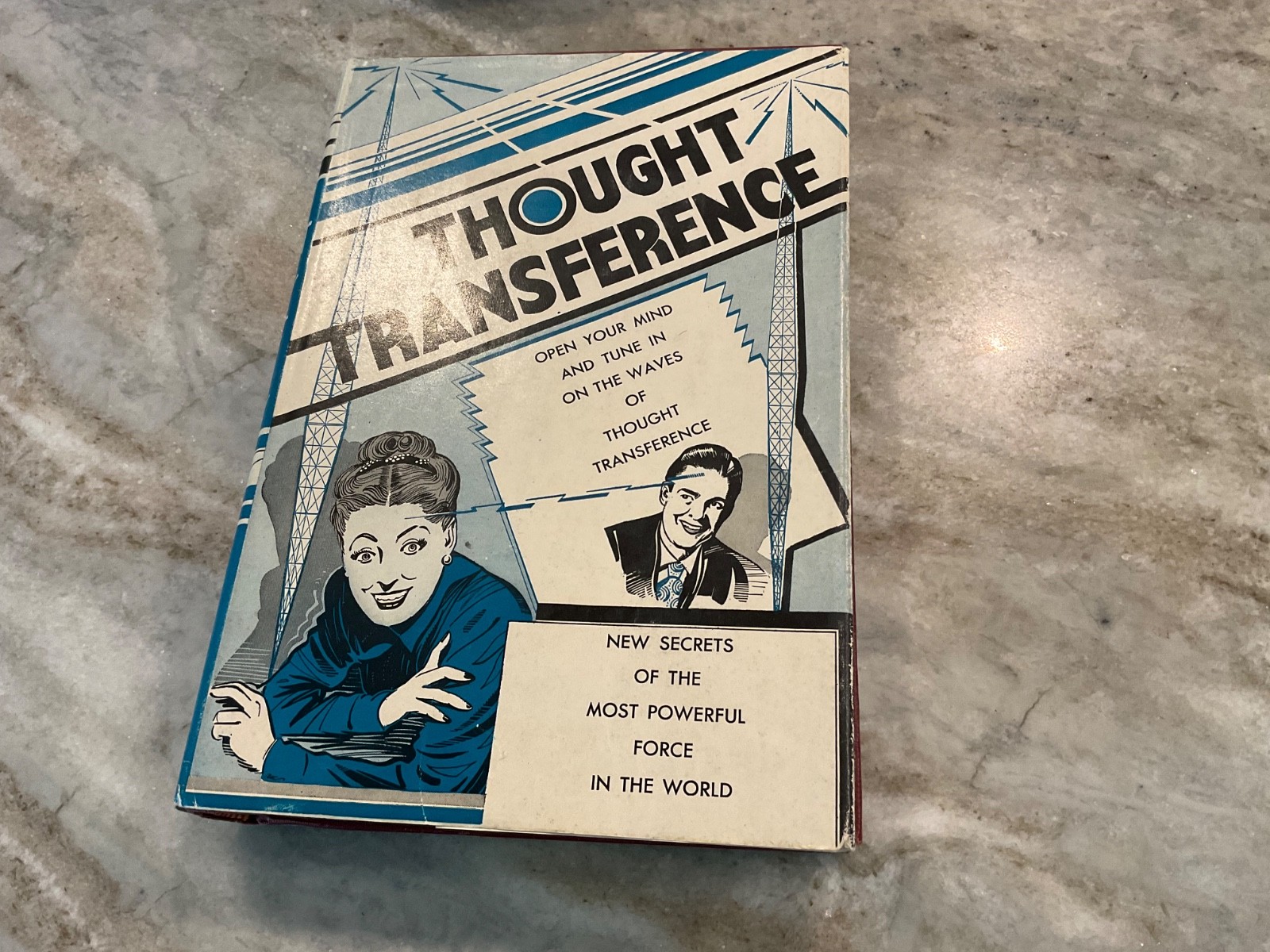 Thought Transference – Edmund Shaftesbury – HC/DJ -1957 Occult / Self Help