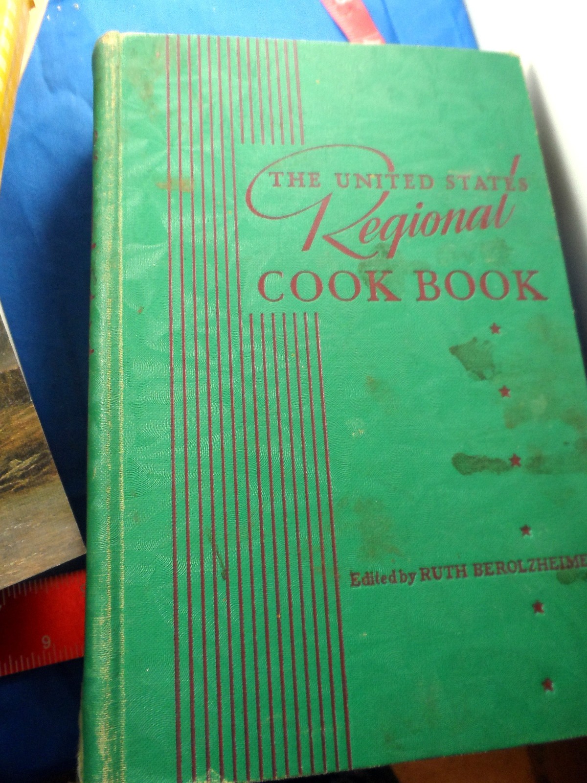 Cookbook Lot of 6 – 1939 United States Regional; Hershey’s; Woman’s Day; Bread