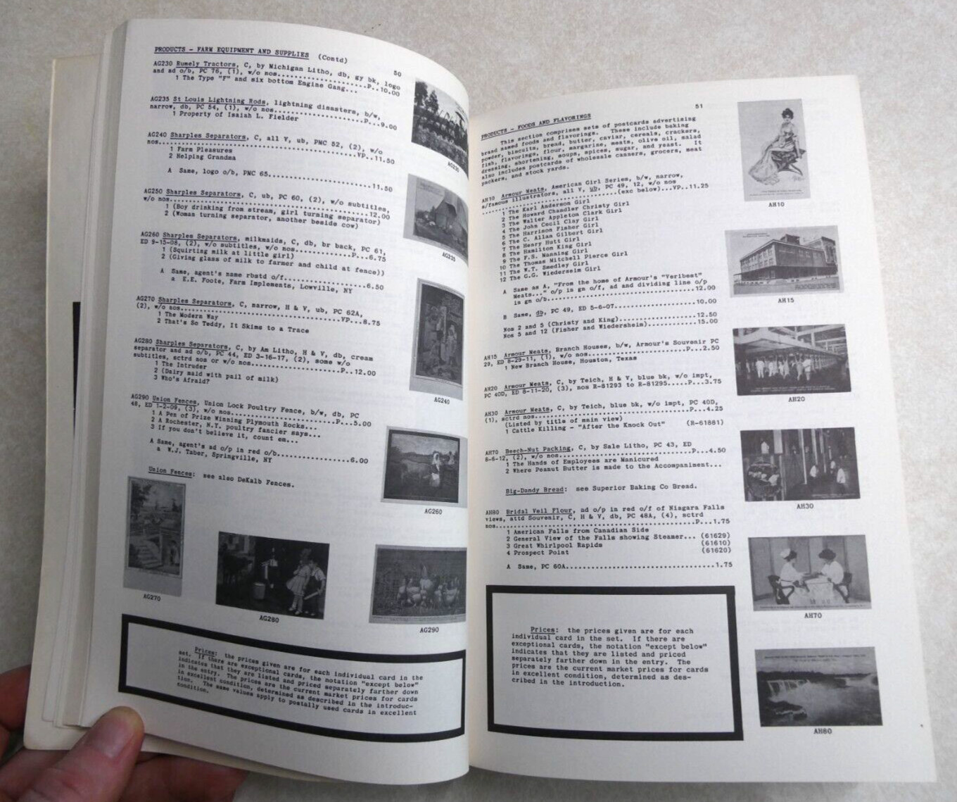 American Advertising Postcards Sets and Series A Catalog and Price Guide Book B7