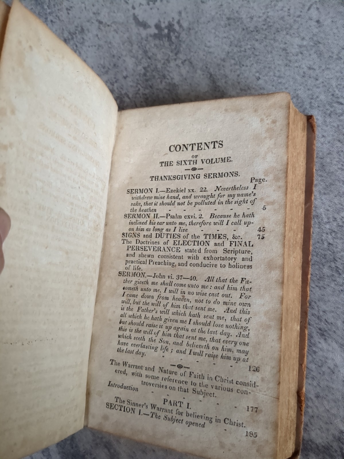 1817 Religious Book “Treatises on Various Theological Subjects” Scott, vol 6
