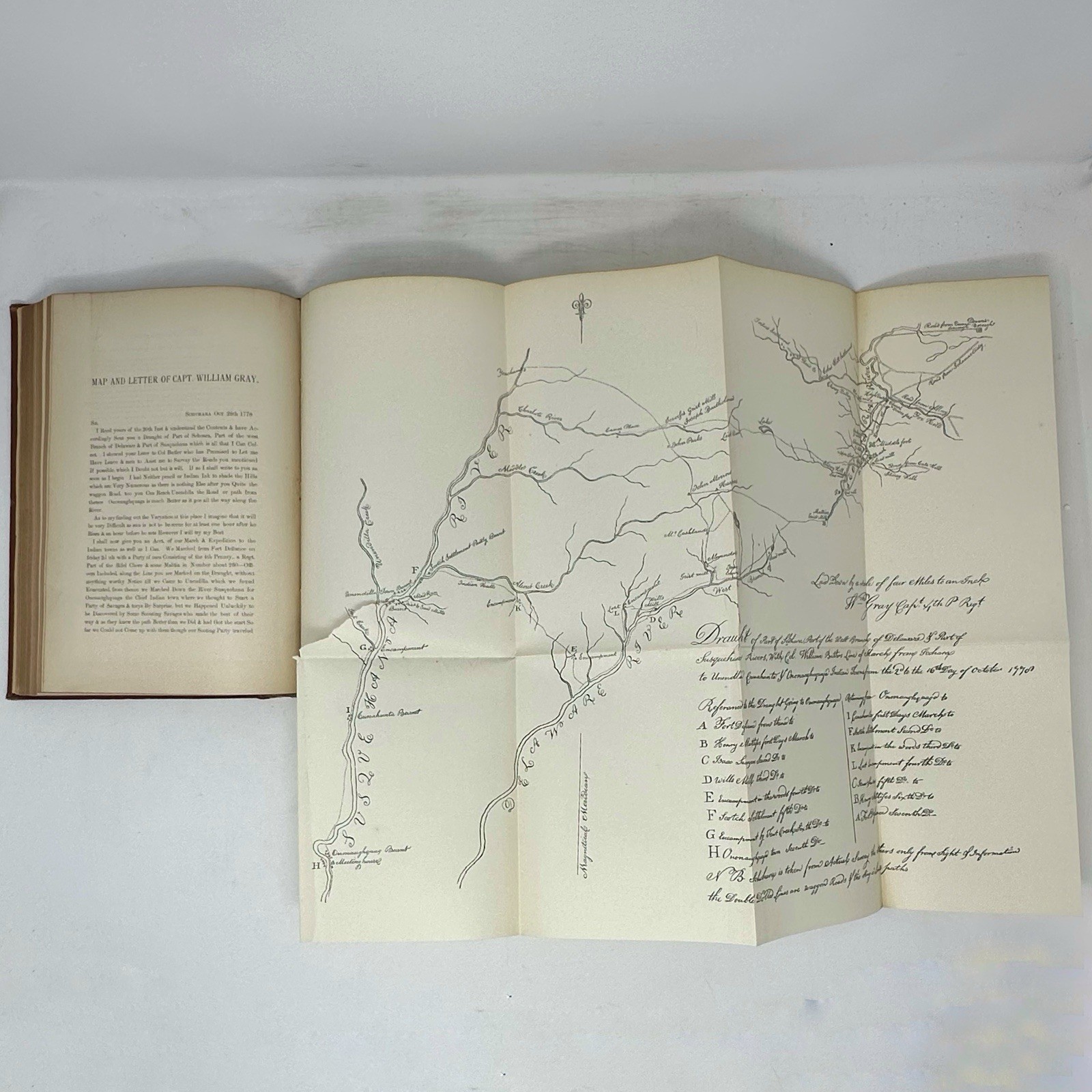 1887 General John Sullivan’s Indian Expedition 1779 Frederick Cook Maps HC