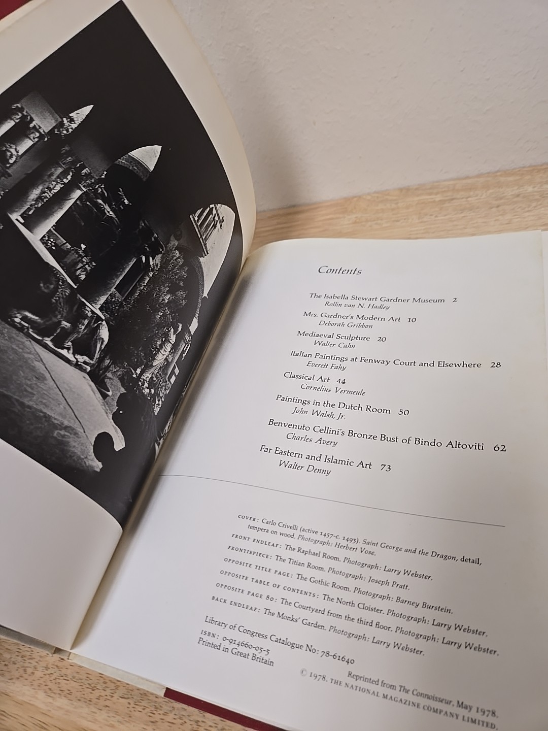 1978 Vintage Book: The Isabella Stewart Gardner Museum + A Brief Tour