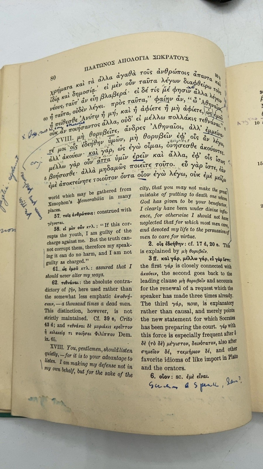 Apology and Crito Plato Hardcover Revised Edition 1908