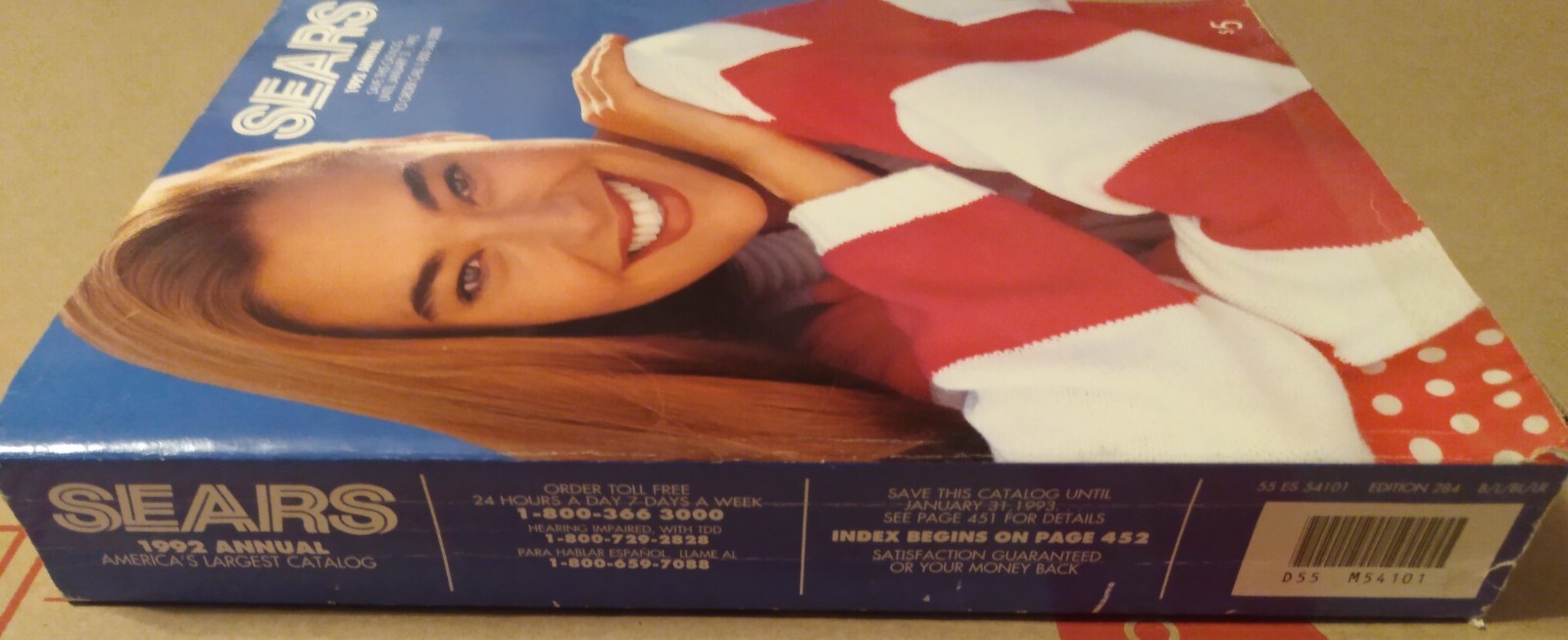 Sears 1992 Annual Catalog 1595 Pages Tools Toys Nintendo Appliances Electronics